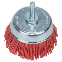 Bosch Accessories Komborstels voor boormachines - nylondraad met korundsteen schuurmiddel K80, 50 mm Schacht-Ø 6 mm 2609256523 1 stuk(s) - thumbnail