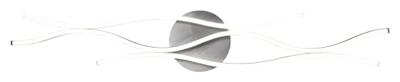 Trio PlafondlampBlaze zwart met metaal - 641210305