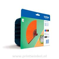 Brother Inktcartridge LC129XL Origineel Combipack Zwart, Cyaan, Magenta, Geel LC129XLVALBP - thumbnail