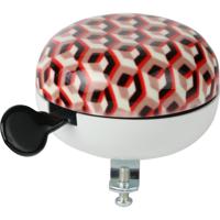 Widek bel ding dong 80mm art collection mosaic rood - thumbnail