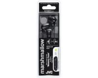 JVC HA-FX38M-B-E in-ear hoofdtelefoon met 1-knops afstandsbediening en microfoon zwart - thumbnail