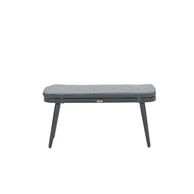 Bali bank 110x40xH45 carbon black/mystic grey Garden Impressions - Garden impressions