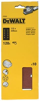 DeWALT DT8552 Schuurpapier P120 115x228mm VE=10