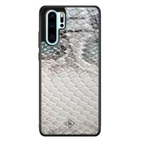 Huawei P30 Pro glazen hardcase - Oh my snake - thumbnail