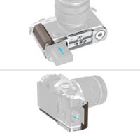 SmallRig 5563 L-Shaped Mount Plate with Wooden Handle for OM SYSTEM OM-3 - thumbnail