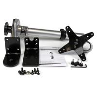 .com Monitor arm - hoogte verstelbaar - met bureauklem - Bevestigingskit - voor LCD-scherm (instelbare arm) - plastic, staal - zwart - thumbnail