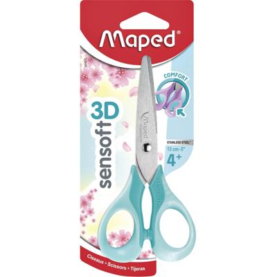Schaar Maped Sensoft 13cm pastel assorti
