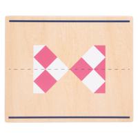 Small Foot houten symmetriespel met spiegel educatief - thumbnail