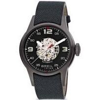 Horlogeband Breil TW0567 Leder/Textiel Zwart 22mm Horlogeband Breil TW0567 Leder/Textiel Zwart 22mm