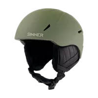 Sinner Crest Helm Matte Moss Green S - thumbnail