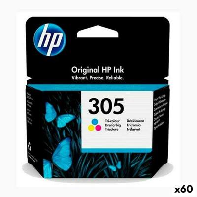 Originele inkt cartridge HP Nº 305 Tricolor (60 Stuks) Originele inkt cartridge HP Nº 305 Tricolor (60 Stuks)