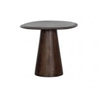 WOOOD Organische Bijzettafel 'Posture' Mangohout, 60 x 50cm, kleur Walnoot - thumbnail