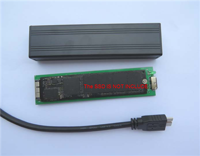 Externe SSD behuizing USB 3.0 voor Apple MacBook Air 2010, 2011 [A126U3] - thumbnail