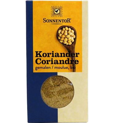 Sonnentor Koriander gemalen bio 40 Gram Sonnentor Koriander gemalen bio 40 Gram