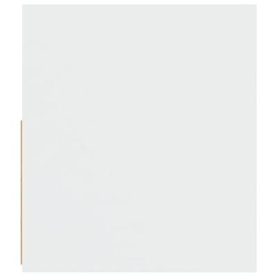 Nachtkastjes 2 st LED 60x35x40 cm wit