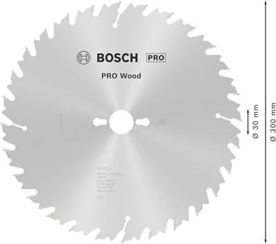 Bosch Accessories Standard for Wood Speed 2608640681 Hardmetaal-cirkelzaagblad 300 x 30 x 3.2 mm Aantal tanden: 28 1 stuk(s)