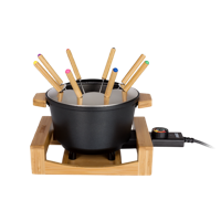 Princess Pur Fondue 800 W Zwart - thumbnail