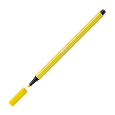 Viltstift stabilo pen 68/24 m citroengeel | 10 stuks Viltstift stabilo pen 68/24 m citroengeel | 10 stuks