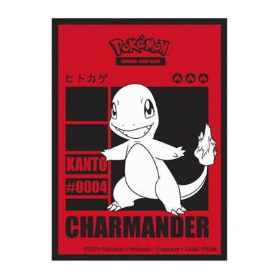 Pokemon TCG Kanto Charmander Deck Protector Sleeves