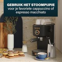 Princess E249417 Espresso Machine Zwart/Goud - thumbnail