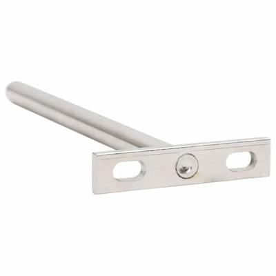 Zwevende plankdragers 12st onzichtbaar 10x150 mm koolstofstaal