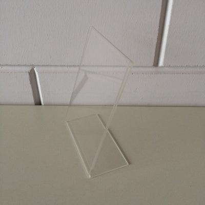 L-standaard acryl bxh 120x160mm. Staand
