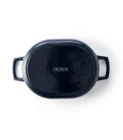 Alva Braadpan - Dutch Oven - Ovaal - Nori - 31 x 21 cm - geëmailleerde anti-aanbaklaag - thumbnail