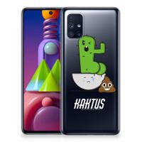 Samsung Galaxy M51 Telefoonhoesje met Naam Cactus Poo - thumbnail