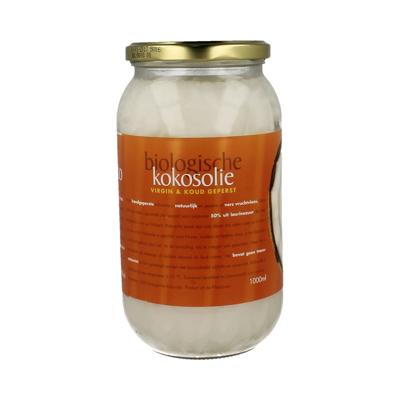 Omega & More Kokosolie Extra Virgin Eko 1000ml Omega & More Kokosolie Extra Virgin Eko 1000ml