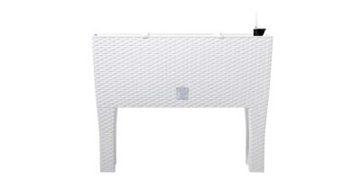 Prosperplast Bloembak (Wit, 80 x 33 x 62 cm)