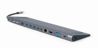 Cablexpert Gmb Usb-c Multi-poort 9-in-1 - thumbnail