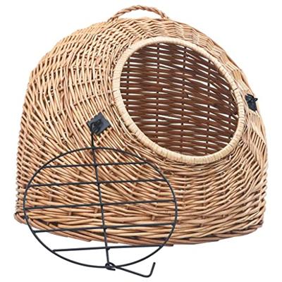 VidaXL Kattendrager 60x45x45 cm natuurlijk wilgenhout VidaXL Kattendrager 60x45x45 cm natuurlijk wilgenhout
