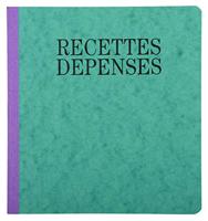 Exacompta ontvangsten en uitgaven, ft 21 x 19 cm, franstalig - thumbnail