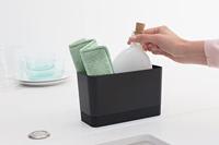 Brabantia sinkside 3 microvezel sponsdoekjes jade green - thumbnail