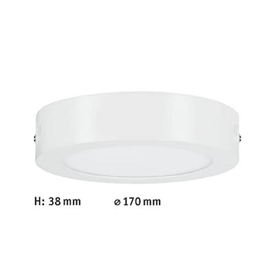 Paulmann Lunar 706.41 LED-paneel 11 W Warmwit Wit (mat) Paulmann Lunar 706.41 LED-paneel 11 W Warmwit Wit (mat)