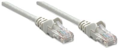 Intellinet 319973 RJ45 Netwerkkabel, patchkabel CAT 5e U/UTP 15.00 m Grijs 1 stuk(s)