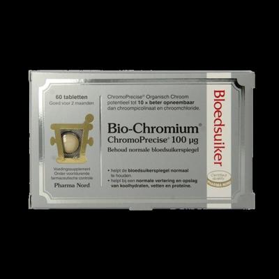 Bio chromium bloedsuiker 60 Tabletten