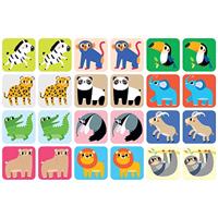 Banana Panda - grote memory spel wilde dieren - 24st. - thumbnail