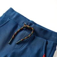 Kinderjoggingbroek 128 blauw - thumbnail