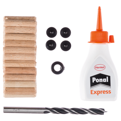 Bosch Accessoires Deuvelset 6X30 mm | 32 stuks - 2609255305