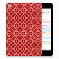 Apple iPad Mini 4 | Mini 5 (2019) Hippe Hoes Batik Rood - thumbnail