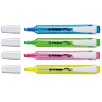 STABILO swing cool, smalle markeerstift, etui met 4 kleuren - thumbnail