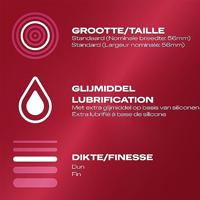 Durex Thin Feel Extra lube condooms - thumbnail