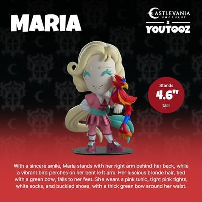 Castlevania: Nocturne Youtooz Vinyl Figure - Maria Castlevania: Nocturne Youtooz Vinyl Figure - Maria