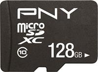 Micro SD kaart met adapter PNY Performance Plus 128 GB - thumbnail