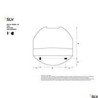 SLV DOWNUNDER OUT 1002868 LED-buitenlamp (wand) LED vast ingebouwd 4.5 W Antraciet - thumbnail