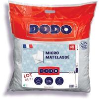 DODO - Set van 2 kussens - MICRO QUILTED - 60 x 60 cm - Wit - thumbnail