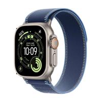 Smartwatch Apple MEWR4QL/A 49 mm 1,92" Blauw Titanium Natuurlijk 46 mm Ø 49 mm - thumbnail