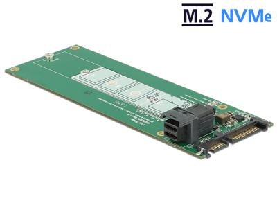 DeLOCK Converter SATA 22P > M.2 NGFF-8643 serial-ata controller