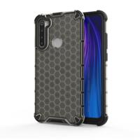 Voor OPPO Realme 5 Pro schokbestendige honingraat PC + TPU case (grijs) - thumbnail